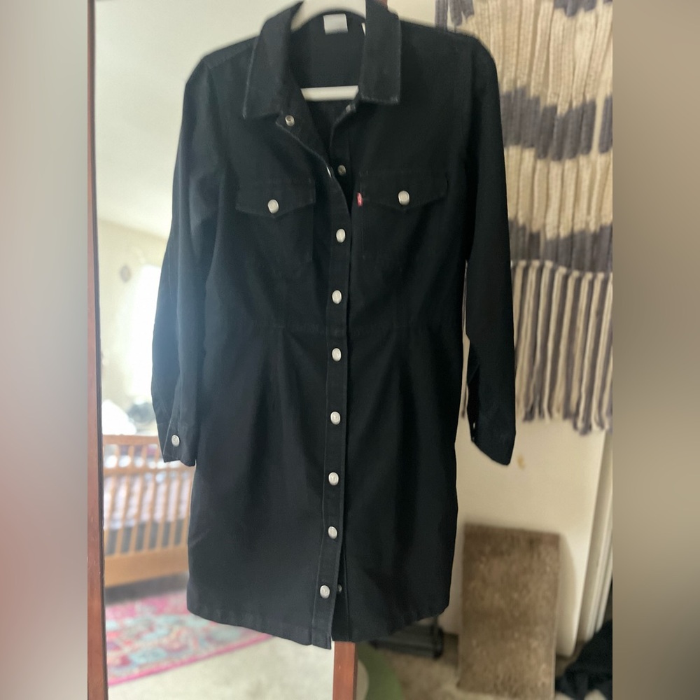 Levi's Charcoal Denim Shirt